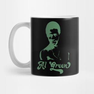 Al Green Retro 70s Style Fan Art Design Mug